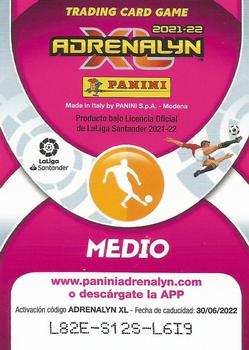 2021-22 Panini Adrenalyn XL LaLiga Santander #14 Luis Rioja Back