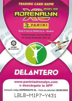 2021-22 Panini Adrenalyn XL LaLiga Santander #15 Pellistri Back