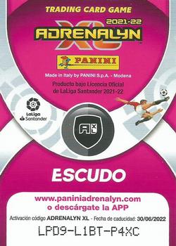 2021-22 Panini Adrenalyn XL LaLiga Santander #217 Escudo Back