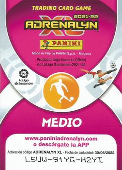 2021-22 Panini Adrenalyn XL LaLiga Santander #228 Fede Valverde Back
