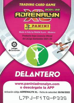 2021-22 Panini Adrenalyn XL LaLiga Santander #234 Benzema Back