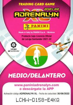 2021-22 Panini Adrenalyn XL LaLiga Santander #436 Fede Valverde / Camavinga / Vinicius / Benzema Back