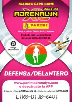 2021-22 Panini Adrenalyn XL LaLiga Santander #437 Diego Carlos / Kounde / En-Nesyri / Rafa Mir Back