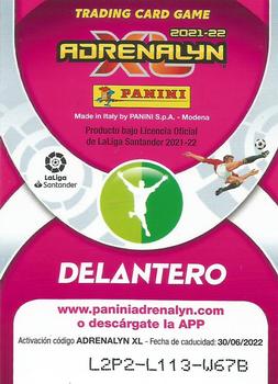 2021-22 Panini Adrenalyn XL LaLiga Santander #16bis Manu Vallejo Back