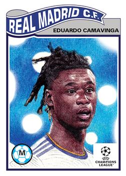 2022 Topps Living UEFA Champions League #422 Eduardo Camavinga Front