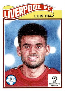 2022 Topps Living UEFA Champions League #491 Luis Díaz Front