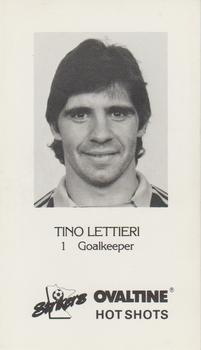 1984-85 Ovaltine Minnesota Strikers (MISL) #NNO Tino Lettieri Front