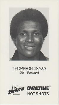 1984-85 Ovaltine Minnesota Strikers (MISL) #NNO Thompson Usiyan Front
