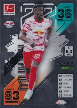 2021-22 Topps Chrome Match Attax Bundesliga #80 Nordi Mukiele Front