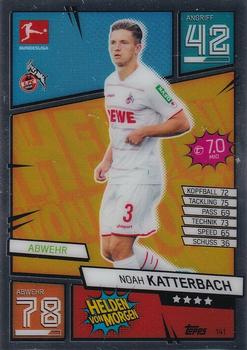 2021-22 Topps Chrome Match Attax Bundesliga #141 Noah Katterbach Front