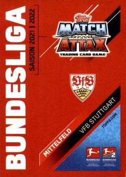 2021-22 Topps Chrome Match Attax Bundesliga - X-Fractor #118 Roberto Massimo Back