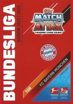2021-22 Topps Chrome Match Attax Bundesliga - X-Fractor #166 Manuel Neuer Back