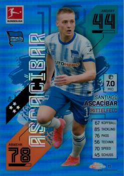 2021-22 Topps Chrome Match Attax Bundesliga - Blue #11 Santiago Ascacíbar Front