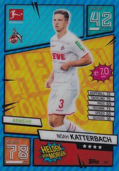 2021-22 Topps Chrome Match Attax Bundesliga - Blue #141 Noah Katterbach Front