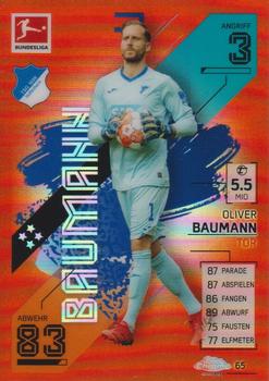 2021-22 Topps Chrome Match Attax Bundesliga - Orange #65 Oliver Baumann Front