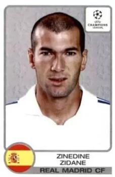 2001-02 Panini UEFA Champions League #11 Zinedine Zidane Front