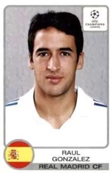2001-02 Panini UEFA Champions League #16 Raul Gonzalez Front