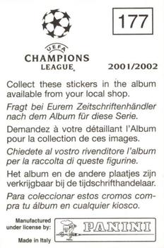 2001-02 Panini UEFA Champions League #177 Phil Neville Back