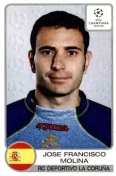 2001-02 Panini UEFA Champions League #192 Jose Franisco Molina Front