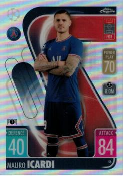 2021-22 Topps Chrome Match Attax UEFA Champions League & Europa League - Refractor #46 Mauro Icardi Front