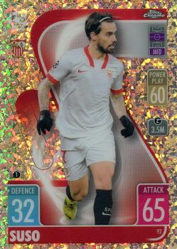 2021-22 Topps Chrome Match Attax UEFA Champions League & Europa League - Speckle #92 Suso Front