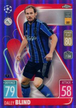 2021-22 Topps Chrome Match Attax UEFA Champions League & Europa League - Purple #2 Daley Blind Front