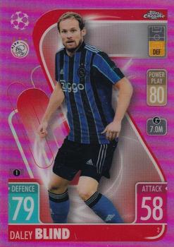 2021-22 Topps Chrome Match Attax UEFA Champions League & Europa League - Pink #2 Daley Blind Front
