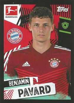 2021-22 Topps Bundesliga Sticker #374 Benjamin Pavard Front