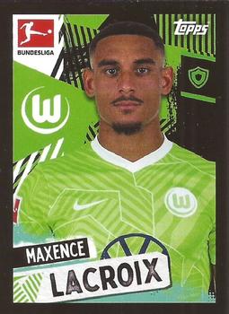 2021-22 Topps Bundesliga Sticker #417 Maxence Lacroix Front