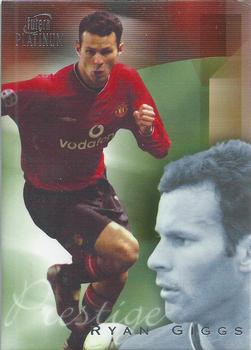 2000-01 Futera Platinum Prestige Manchester United #PRE2 Ryan Giggs Front