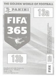 2022 Panini FIFA 365 The Golden World of Football #13a / 13b Cristian Pavón / Nicolás Orsini Back