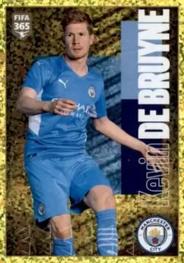 2022 Panini FIFA 365 The Golden World of Football #75 Kevin De Bruyne Front