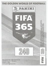2022 Panini FIFA 365 The Golden World of Football #240 Jasmin Kurtić Back