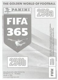 2022 Panini FIFA 365 The Golden World of Football #259a / 259b Wojciech Szczęsny / Mattia Perin Back