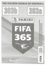 2022 Panini FIFA 365 The Golden World of Football #363a / 363b Roberto Firmino / Gabriel Jesus Back