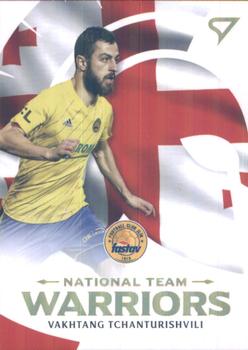 2020-21 SportZoo Fortuna:Liga 2. Serie - National Team Warriors Limited #WR15 Vakhtang Chanturishvili Front