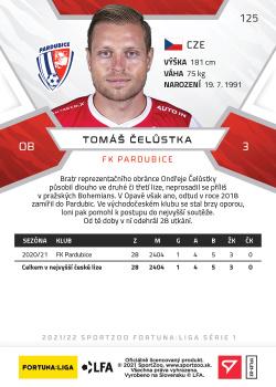 2021-22 SportZoo Fortuna:Liga #125 Tomas Celustka Back