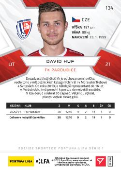 2021-22 SportZoo Fortuna:Liga #134 David Huf Back