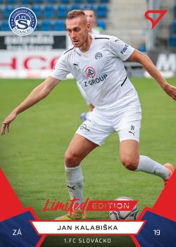 2021-22 SportZoo Fortuna:Liga - Limited Edition Red #008 Jan Kalabiska Front