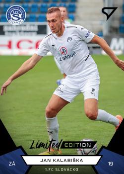 2021-22 SportZoo Fortuna:Liga - Limited Edition Black #008 Jan Kalabiska Front