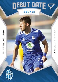2021-22 SportZoo Fortuna:Liga - Debut Date Rookie #DR12 David Jurasek Front