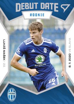 2021-22 SportZoo Fortuna:Liga - Debut Date Rookie #DR13 Lukas Masek Front