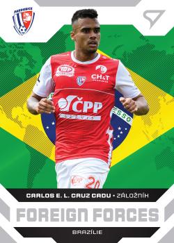 2021-22 SportZoo Fortuna:Liga - Foreign Forces #FF02 Carlos Cadu Front