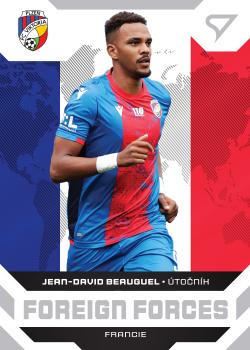 2021-22 SportZoo Fortuna:Liga - Foreign Forces #FF08 Jean-David Beauguel Front