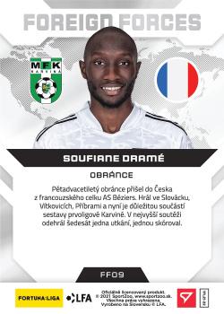 2021-22 SportZoo Fortuna:Liga - Foreign Forces #FF09 Soufiane Drame Back