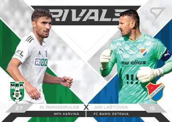2021-22 SportZoo Fortuna:Liga - Rivals #R-PL Michal Papadopulos / Jan Lastuvka Front