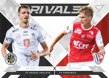 2021-22 SportZoo Fortuna:Liga - Rivals #R-VT Daniel Vasulin / Emil Tischler Front