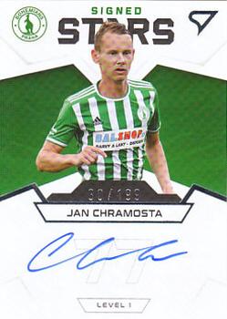 2021-22 SportZoo Fortuna:Liga - Signed Stars Level 1 #S1-CH Jan Chramosta Front