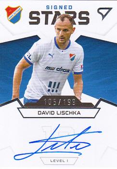 2021-22 SportZoo Fortuna:Liga - Signed Stars Level 1 #S1-DL David Lischka Front