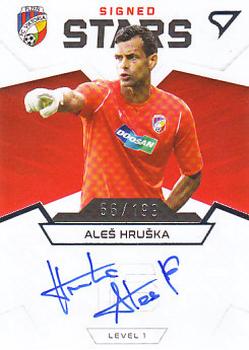 2021-22 SportZoo Fortuna:Liga - Signed Stars Level 1 #S1-AH Ales Hruska Front